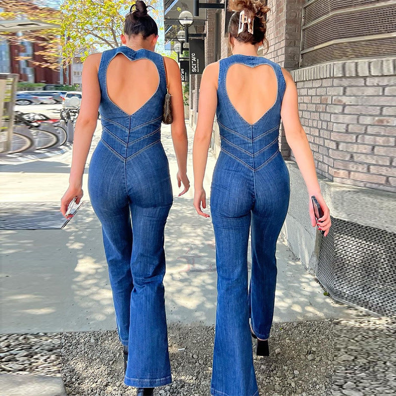Roxanne Denim Jumpy suite